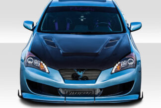 2010-2012 Hyundai Genesis Coupe 2DR Duraflex Circuit Front Bumper Cover - 1 Piece