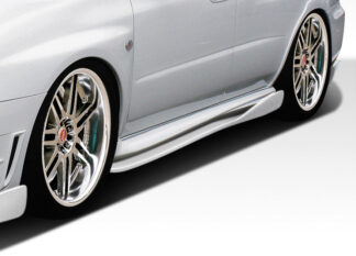 2002-2007 Subaru Impreza WRX STI Duraflex C-Speed 2 Side Skirts Rocker Panel Add Ons Spat Extensions – 2 Piece