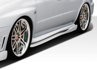 2002-2007 Subaru Impreza WRX STI Duraflex C-Speed 2 Side Skirts Rocker Panel Add Ons Spat Extensions - 2 Piece