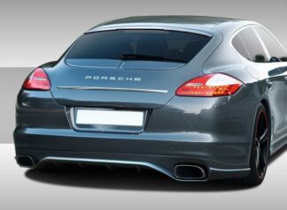 2010-2013 Porsche Panamera Eros Version 2 Rear Lip Under Spoiler Air Dam - 1 Piece