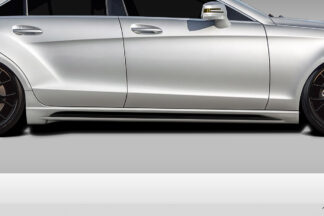 2012-2015 Mercedes CLS Class C218 W218 Eros Version 1 Side Skirts Rocker Panels - 2 Piece
