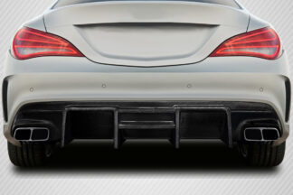 2014-2016 Mercedes CLA Class Carbon Creations Zex Rear Diffuser - 1 Piece