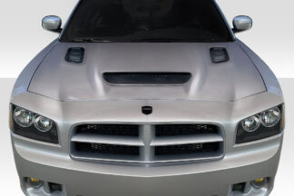 2006-2010 Dodge Charger Duraflex Hellcat Redeye Look Hood - 1 Piece