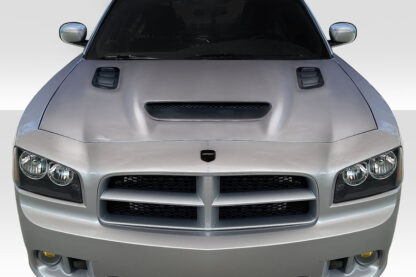 2006-2010 Dodge Charger Duraflex Hellcat Redeye Look Hood - 1 Piece