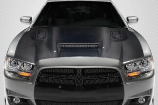 2011-2014 Dodge Charger Carbon Creations Hellcat Redeye Look hood – 1 Piece