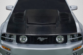 2005-2009 Ford Mustang Carbon Creations Interceptor Hood – 1 Piece