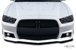 2011-2014 Dodge Charger Couture Polyurethane SRT Look Front Bumper Cover - 1 Piece
