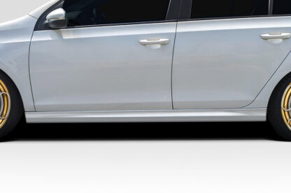 2010-2014 Volkswagen Golf GTI Duraflex R400 Look Side Skirt Rocker Panels - 2 Pieces