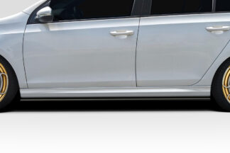2010-2014 Volkswagen Golf GTI Duraflex R400 Look Side Skirt Rocker Panel Splitters - 2 Pieces
