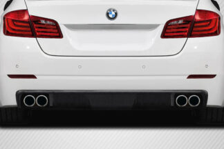 2011-2016 BMW 5 Series F10 4DR Carbon Creations Wave Rear Diffuser - 1 Piece