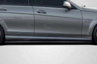2008-2014 Mercedes Benz C Class W204 Carbon Creations Radian Side Skirt Rocker Panel Splitters - 2 Pieces