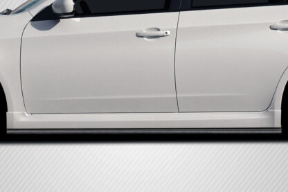 2008-2010 Subaru Impreza WRX Carbon Creations Ghost Side Skirt Rocker Panel Splitters - 2 Pieces