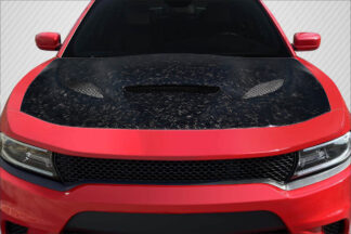 2015-2023 Dodge Charger Carbon Creations AeroForge Dritech Hellcat Look Hood - 1 Piece