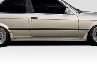 1984-1991 BMW 3 Series E30 Duraflex Unplugged Side Skirt Rocker Panels – 2 Pieces